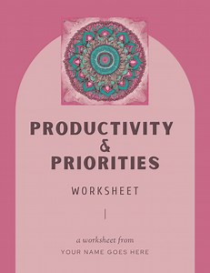 Productivity & Priority Printable - to Do List - Etsy