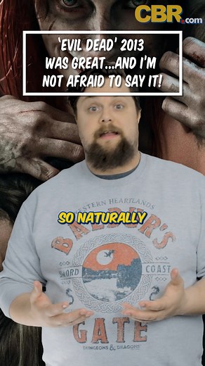 4.8K views · 46 reactions | Evil Dead Rise is out this weekend, but the previous film, Evil Dead 2013, deserves a LOT more love than it gets. . #EvilDead #HorrorMovies #ArmyofDarkness #Shorts | CBR | Facebook