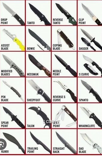 types of knives