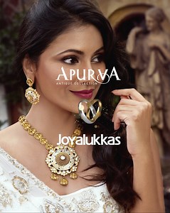 Seashell jewellery has become a favourite among brides. It lends a relaxed, quirky and fun vibe to your ceremony. Featured here is a gorgeous gold seashell necklace with a graceful enamel centrepiece in light pastels. #JoyalukkasJewellery #BridesOfJoy #WomanOfJoy #BridalJewellery #Heritage #Shaadi #NagaCollection #SouthIndianBride #Choker #WeddingLook #BridalLook #BridesOf2020 #IndianWedding #DiamondJewellery #GoldJewellery #JewelleryGoals #TempleJewellery #HappyBride #BeautifulBride | Joyalukka