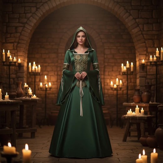 Medieval Elven Dress | Handmade Gothic Witch Victorian Dress, | Ivory Long Sleeve Elven Costume | Fantasy Princess Fantasy Elf Cosplay - Etsy