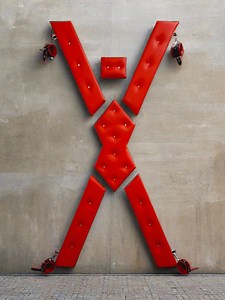 Soft St. Andrew's Cross for Wall Mounting. BDSM Cross for Adult Games. Bondage Furniture - Etsy