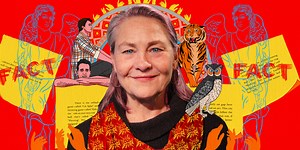 The Lifespan of a Fact's Cherry Jones on Her 'Delicious' Co-Stars, Her Sex Symbol Status & More on Show People