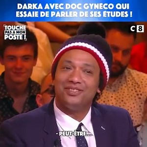Darka avec Doc Gynéco qui essai de parler de ses études #TPMP #cyrilhanouna #blague #humour #rire | TPMP Darka