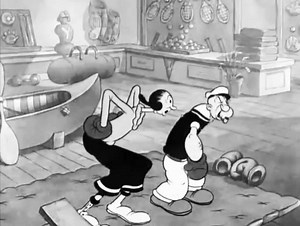 🥊Never Kick A Woman (1936)🥊 . Made by @fleischerstudios #Popeye #fleischerstudios | Rockin Pins
