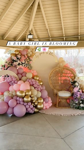 9.7K views · 10 comments | A baby girl is blooming baby shower...