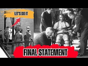 10 Famous Final Statement of Death Penalty Prisoners | Death Row Prison | True Crime
