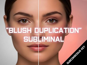 Duplication de blush subliminale (9 min) | Couleur naturelle des joues | Éclat rose permanent | Aucun maquillage nécessaire - Etsy France