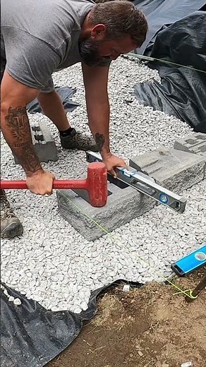 (Techo-Bloc) "Semma" Retaining Wall (Part 2) #hardscaping #concrete #construction