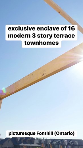 Beautiful townhomes in Fonthill. Builder: Rinaldi Homes. Sign up for more info here: http://rinaldihomes.com/community/fonthill-abbey/ | Mike Holmes