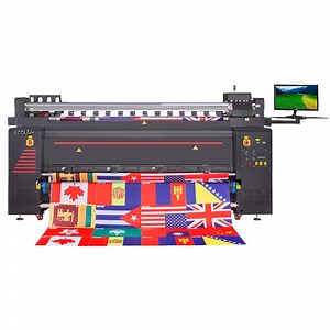[Hot Item] 2.2m Flag Printer with 4 I3200 Printheads