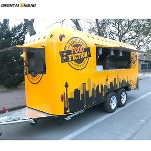 [Hot Item] 100% Full Inspection Fast Delivery Towable Kitchen Movable Ice Cream Van