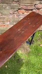 Vintage Fold up Bench: Rustic Indoor/outdoor Seating (220cm) - Etsy Canada