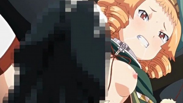 Anime cutie brutally monsters gangbang fucked and creampie hentai spanking