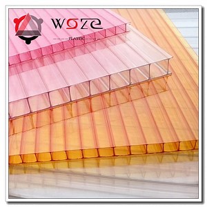 [Hot Item] Polycarbonate Sheet Twin Wall Plastic Sheet for Floor
