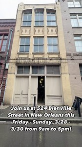 3.5K views · 61 reactions | GOOD BONES ANTIQUE ESTATE SALE!! 524 Bienville Street in the French Quarter Friday 3/28 - Sunday 3/30 from 9am to 5pm daily! Warehouse full of headboards, armoires, tables, side tables, fountain, bathtub, rocking horse, chairs, chairs and more chairs!! #consignment #fyp #occasionalwifenola #estatesale #neworleans #frenchquarter #vintage #goodbones | The Occasional Wife | Facebook