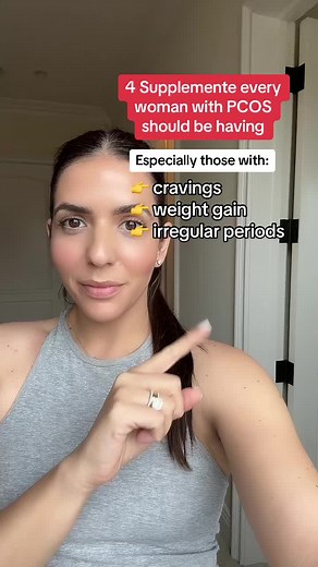 These PCOS supplements fill nutritent gaps to help improve your symptoms like cravings and weight gain! #pcos #pcosweightloss #pcoslife #pcossupplements