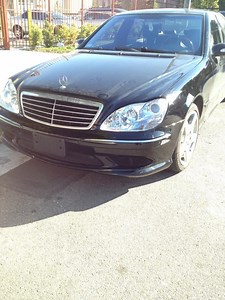 2003 S500 Headlights and driver side fender
