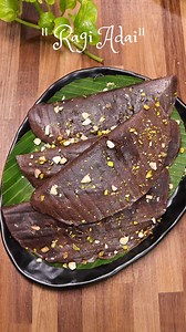Ragi sweet ada | Ragi Snack | Ragi recipes #ragiada #ragiadai #sweetsnacks #ragirecipes #ragisweetadai #steamedsnack #steamedfood #healthysnacks | Passion2cook