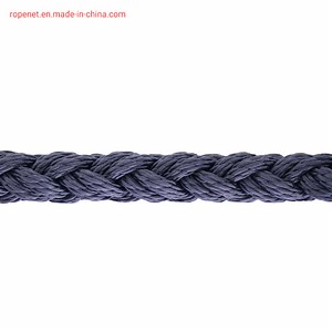 [Hot Item] 8 Plaits Construction Rope Made of 100% Ht Polyester for Mooring