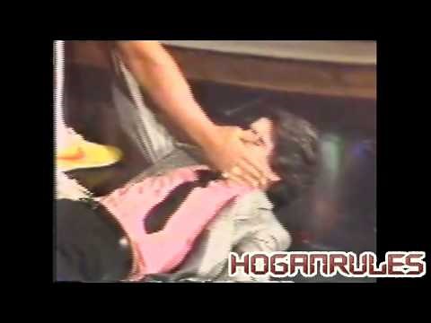 Hulk Hogan Chokes Out TV Presenter