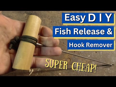 How To Make And Use Your Own DIY Fish Release And Hook Removal Tool For Cheap!