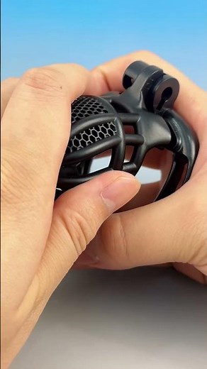 Black Resin Chastity Cage – Wear Test & Comfort Review