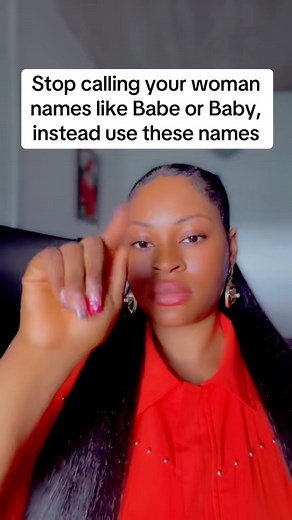 1.2M views · 30K reactions | Stop calling your woman names like babe or baby, use these names… #everyoneシ゚ #datingtips #relationships #datingadvice #dating #followers #everyone #follower | Akwa-Ugo | Facebook