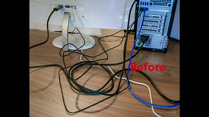 3.9ft Spiral Cable Wrap Flexible Wire Loom 2PCS Cable Management to Hide Cable Cord Protector Black