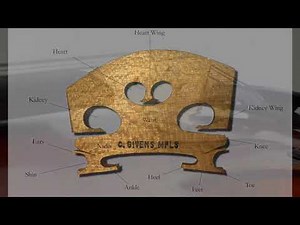 Doug Lay of Givens Violins on violin bridges