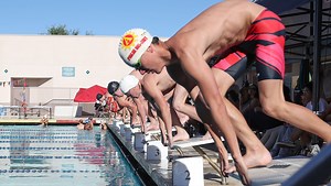 Cody Meyer, La Quinta girls fall just short of CIF swim titles