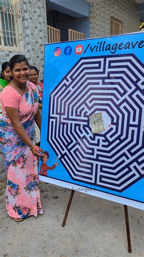 21K views · 78 reactions | Complete the maze puzzle and win 1000 INR cash price challenge | Village Avengers | Facebook