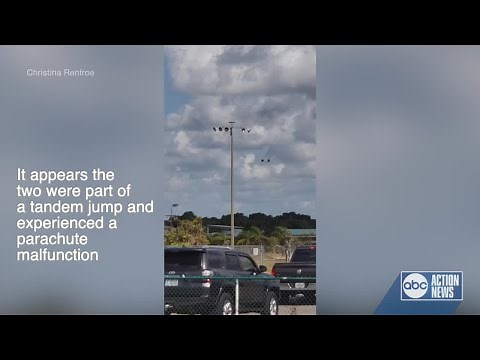 Florida skydivers in critical condition after apparent parachute malfunction during jump