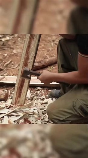 Built Technologically Modern Forest Wooden Houses - Part 1-3 #bushcraft #camp #camping #survival #shelter #wildlife #outdoors #outdoor #viral #fyp #foryou | Max Arrow Outdoors