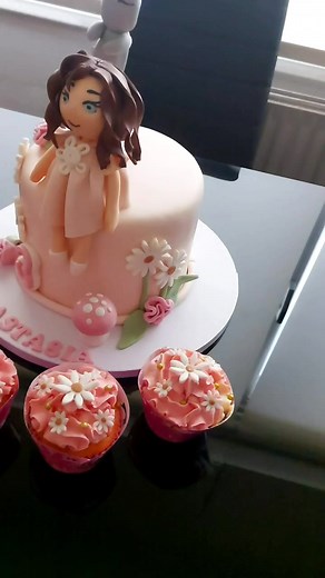 #cakewhisperercyprus #cakewhisperercy #viralreelsシ #sugarpastecakedecoration #cakeideasforgirls #pastalcolourscakeideas #vanillacupcakes | Yoshi Harischandra