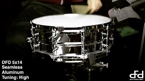 This 5x14 Seamless Aluminium snare drum from @drumfactorydirect is...
