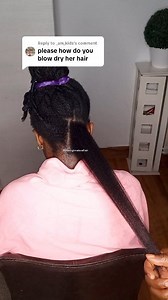 10K views · 109 reactions | Perfect way to blow dry kids and adults hair to prevent breakage or damage hair | Blessingtv naturalhair | Facebook