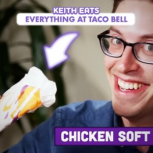 Keith Eats The ENTIRE Taco Bell Menu 🌮 | The Try Guys