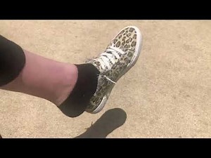 Cheetah Tennis Shoes Dangle