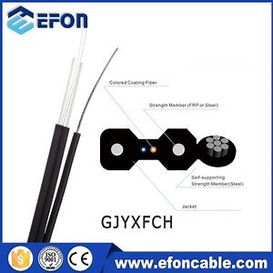 [Hot Item] Single Core Tight Buffer Fiber Optic FTTH Drop Wire Cable Fiber Optical