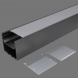 [Hot Item] Alu4075 Ceiling Wall Mounted Linear Lighting Profile for LED Modules Office Lighting