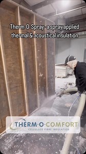 Installed by certified pros, Therm-O-Spray bonds insulation directly to your structure for seamless heat protection It reduces sound transfer, boosts fire resistance, and is perfect for eco-conscious, cost-conscious builds Versatile. Efficient. Built for performance. Visit us at www.thermocomfort.ca for more details! #cellulose #newbuild #construction #ontario #insulation | Therm-O-Comfort Co. Ltd.