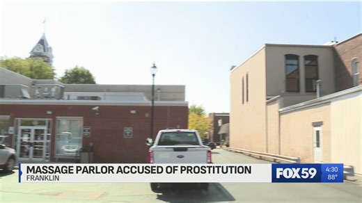 Docs: Massage parlor in Franklin busted for promoting prostitution at same location as similar bust last year