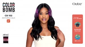 Outre Lace Front Wig - Color Bomb - CB 102 (DARK BROWN 2)