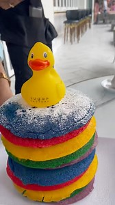 1.1K views · 11 reactions | The most colorful pancake! 朗  丹 #pancake #rainbow #colorful #vegas #breakfast #sweets #eats | Amir Cuevas | Facebook