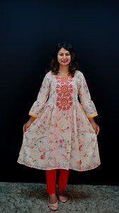 78 reactions · 9 comments | Beauty of Tradition with Our Digital Printed Embroidered Gown Kurtis! #summerfashion #stylewithelegance #FashionForward | Meherima.com | Facebook