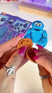 Blokees precool Cookie Monster #asmr #cookiemonster #blokees