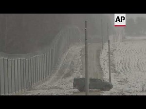 Poland installs monitoring gear on Belarus border wall
