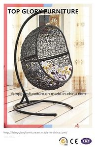 [Hot Item] Hammock Hanging Chair Outdoor Rattan Home Furniture Garden Swings (TGDL-040)