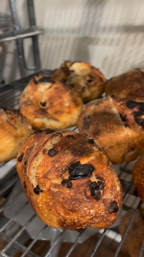 We’re cranking out hot items this morning! Chocolate banana sourdough and cinnamon rolls are our Saturday special. Plenty of cheesy pretzel bites too! Come grab a warm treat on this dreary morning! | Little River Bread Co | Facebook